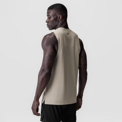 0837. 3D-Lite® 2.0 Lycra® Muscle Tank - Sand Smoke "RP"