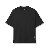 0822. AeroSilver® Oversized Tee - Black