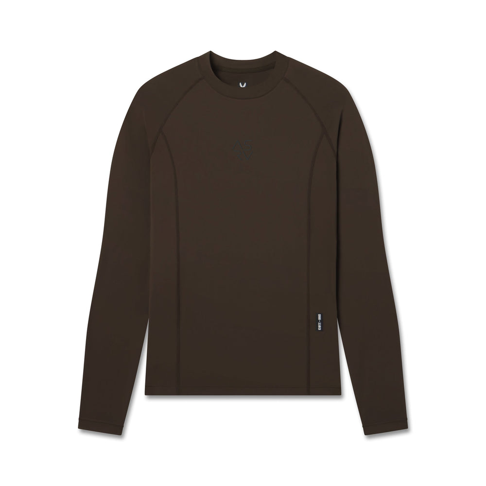 1163. LYCRA® ADAPTIV Baselayer Longsleeve - Dark Earth