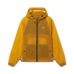 1162. Weather-Ready Transparent Ripstop Shell Jacket - Amber