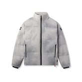 0900. PrimaLoft® Weather-Ready Puffer Jacket - Grey "Wave Dye"