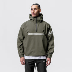 0717. Weather-Ready Anorak Jacket - Olive