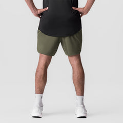 0823. Tetra-Lite® 7" Linerless Short - Olive "Wings"