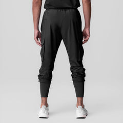 1099. Tetra-Lite® Ice Cargo High Rib Jogger - Black