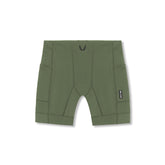 0746. WarpFlexx® Side Pocket 1/2-Length Legging - Olive