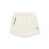 0867. Tech-Terry™ Sidelock Sweat Short - Ivory Cream