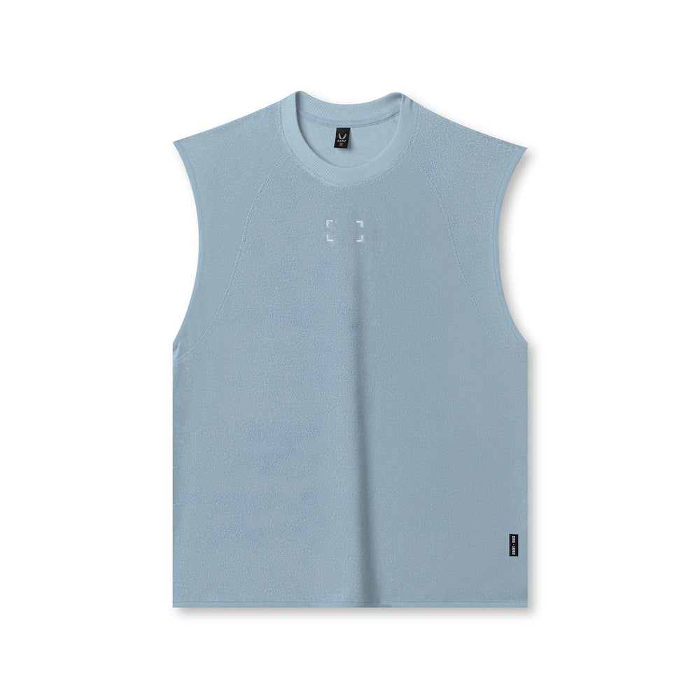1092. Towel Terry Cutoff - Light Sky