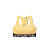 W083. LYCRA® ADAPTIV Racerback Sports Bra - Amber