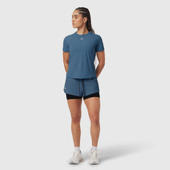 W017. Laser-Vent™ Established Tee - Storm