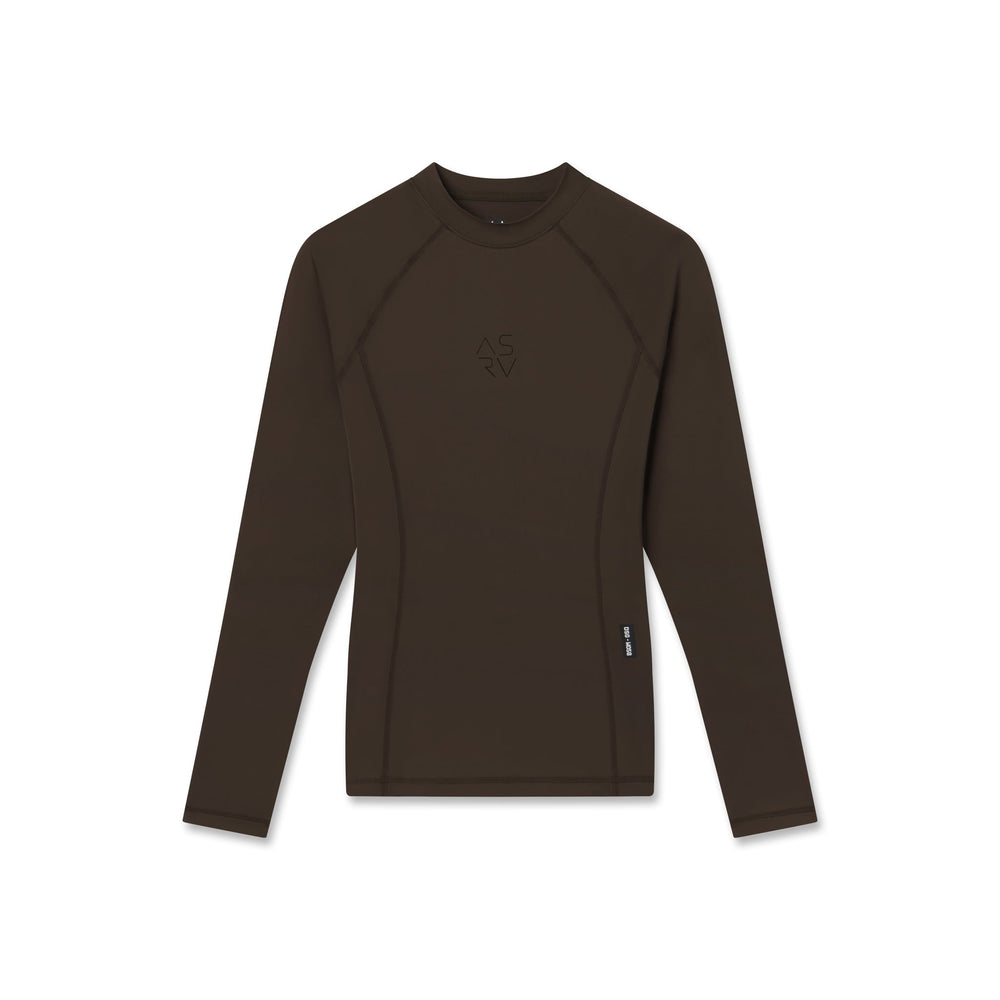 W058. LYCRA® ADAPTIV Baselayer Longsleeve - Dark Earth