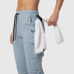 W032. Tetra-Lite® Cargo High Rib Jogger - Light Sky