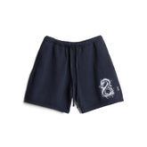 0578. LE Cotton Shorts - Navy "Dragon"