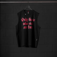 0807. Tech Essential™ Relaxed Cutoff - Black "Blast Radius"