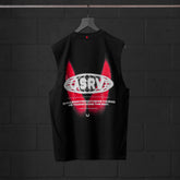 0807. Tech Essential™ Relaxed Cutoff - Black "Ghost Runner"