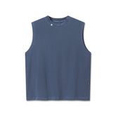 0807. Tech Essential™ Relaxed Cutoff - Faded Navy