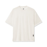 0822. AeroSilver® Oversized Tee - Ivory Cream