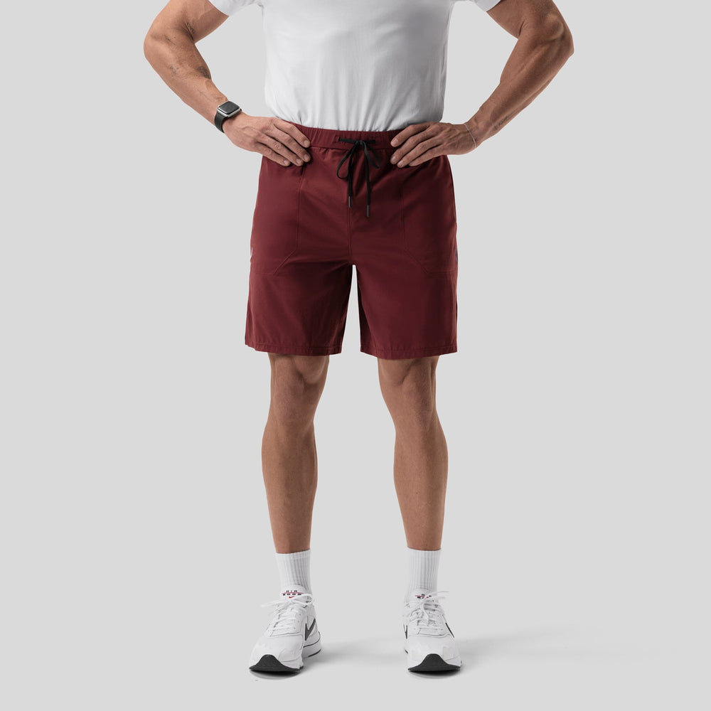 0997. Aerotex™ 8" Training Short - Crimson