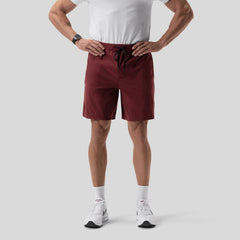 0997. Aerotex™ 8" Training Short - Crimson