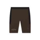 1170. Lycra® Ribbed Run Half-Tight - Dark Earth
