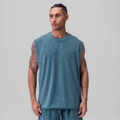 1092. Towel Terry Cutoff - Storm