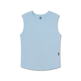 1060. Creora® Cotton Modal Cutoff Tank - Light Sky