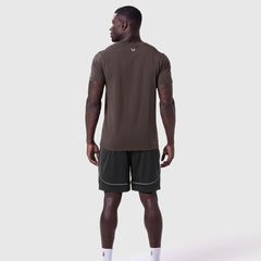 0923. Supima® Essential Tee - Dark Earth