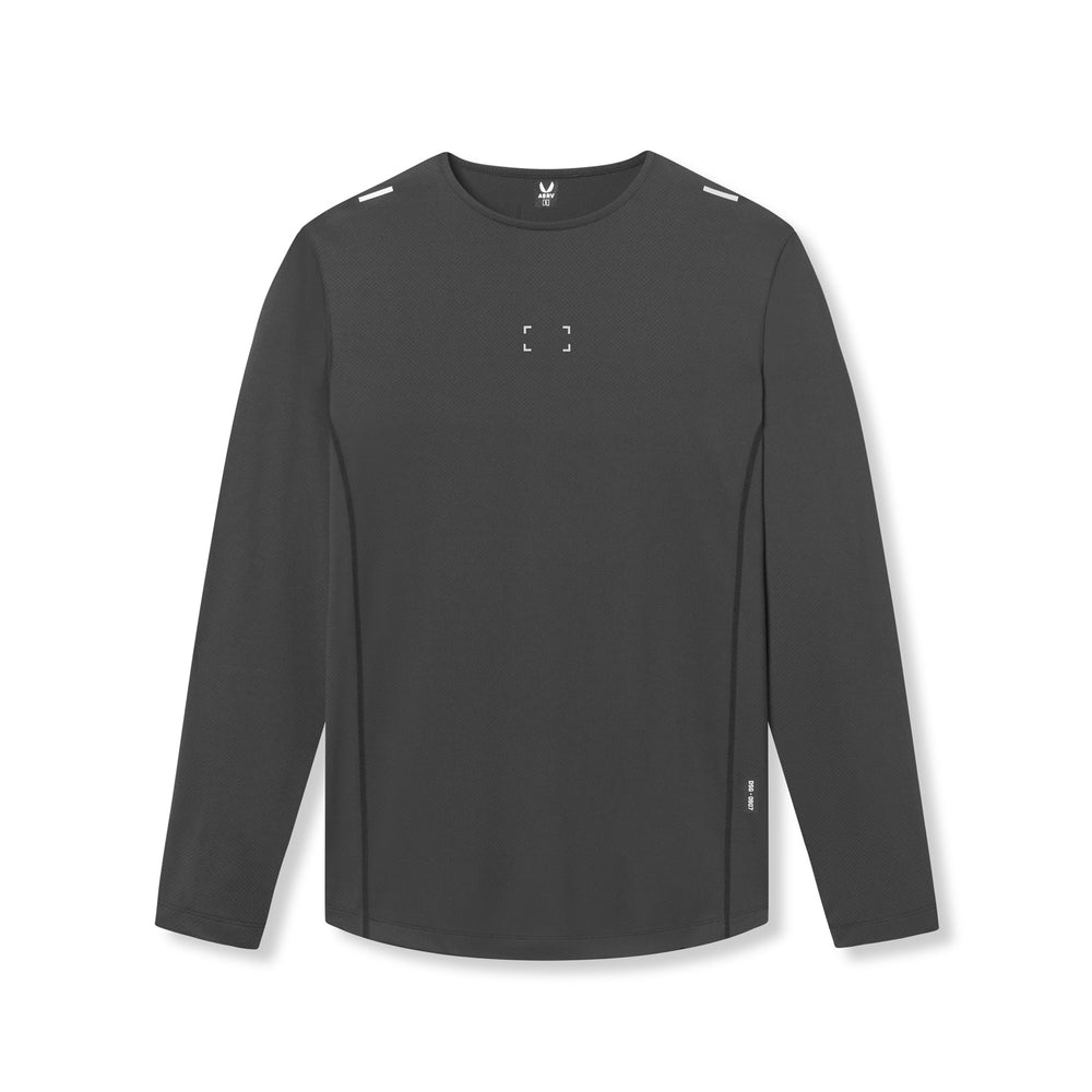 0907. AeroSilver® Training Long Sleeve - Space Grey "Space Bracket"