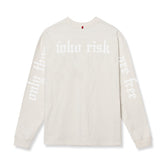 0851. Tech Essential™ Relaxed Long Sleeve - Stone/White "OTWR"