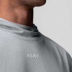 0983. Reversible 2-in-1 Cutoff Hoodie - Slate Grey