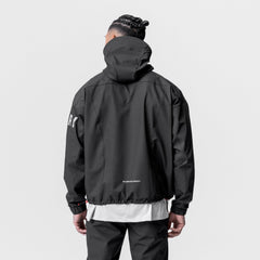 0717. Weather-Ready Anorak Jacket - Black