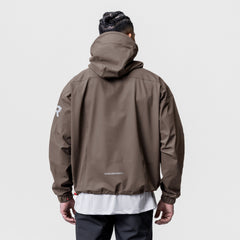 0717. Weather-Ready Anorak Jacket - Deep Taupe