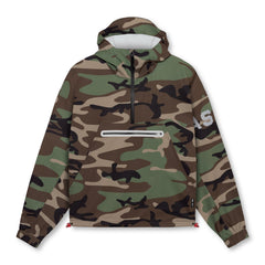 0717. Weather-Ready Anorak Jacket - Woodland Camo