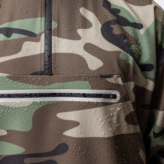 0717. Weather-Ready Anorak Jacket - Woodland Camo