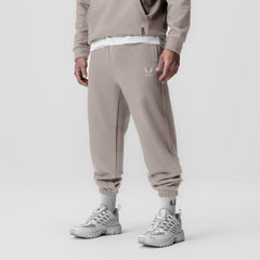 0655. Tech-Terry™ Oversized Sweats - Chai "Emblem"