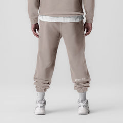 0655. Tech-Terry™ Oversized Sweats - Chai "Emblem"