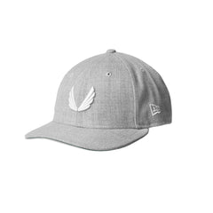 New Era® 59Fifty® Low Profile Hat - Heather Grey/White "Wings"