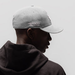 New Era® 59Fifty® Low Profile Hat - Heather Grey/White "Wings"