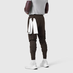 0825. Tetra-Lite® Cargo High Rib Jogger - Dark Earth