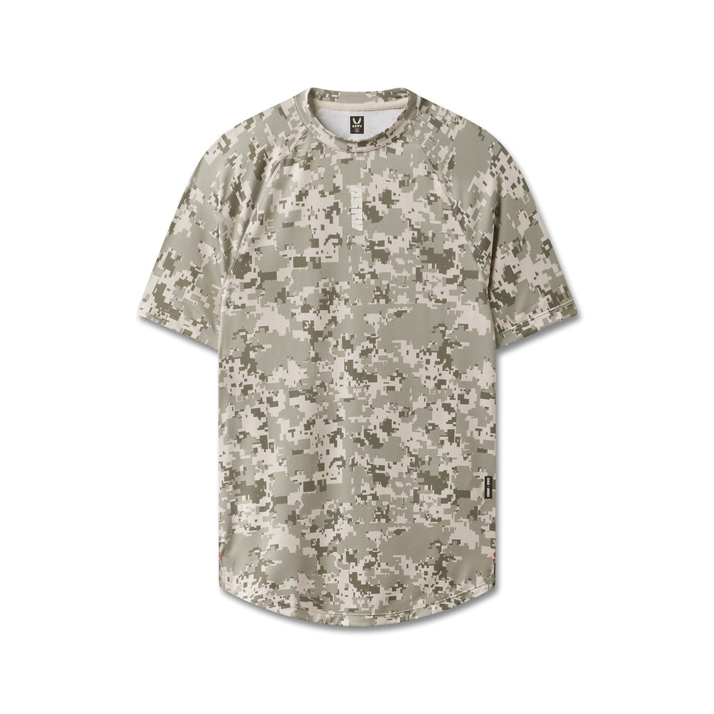 0660. AeroSilver® Established Tee - Digital Camo "Blade"