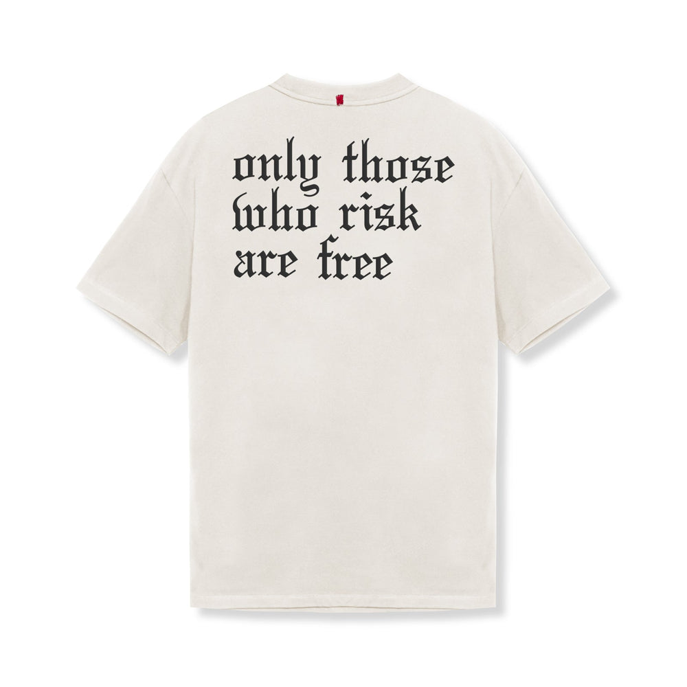 0797. Tech Essential™ Relaxed Tee - Stone/Black "OTWR"