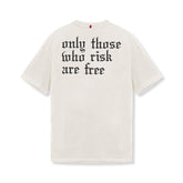 0797. Tech Essential™ Relaxed Tee - Stone/Black "OTWR"