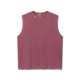0807. Tech Essential™ Relaxed Cutoff - Faded Crimson