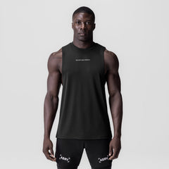 0837. 3D-Lite® 2.0 Lycra® Muscle Tank - Black "RP"