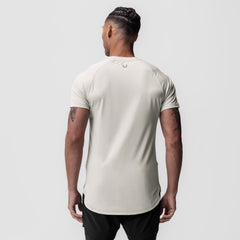 0660. AeroSilver® Established Tee - Ivory Cream
