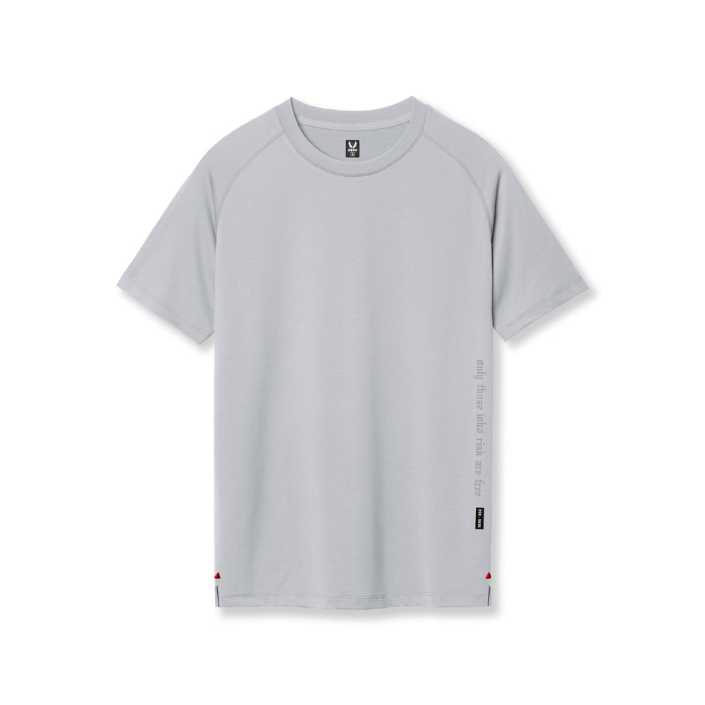 0839. 3D-Lite® 2.0 Lycra® Fitted Tee - Slate Grey "OTWR"