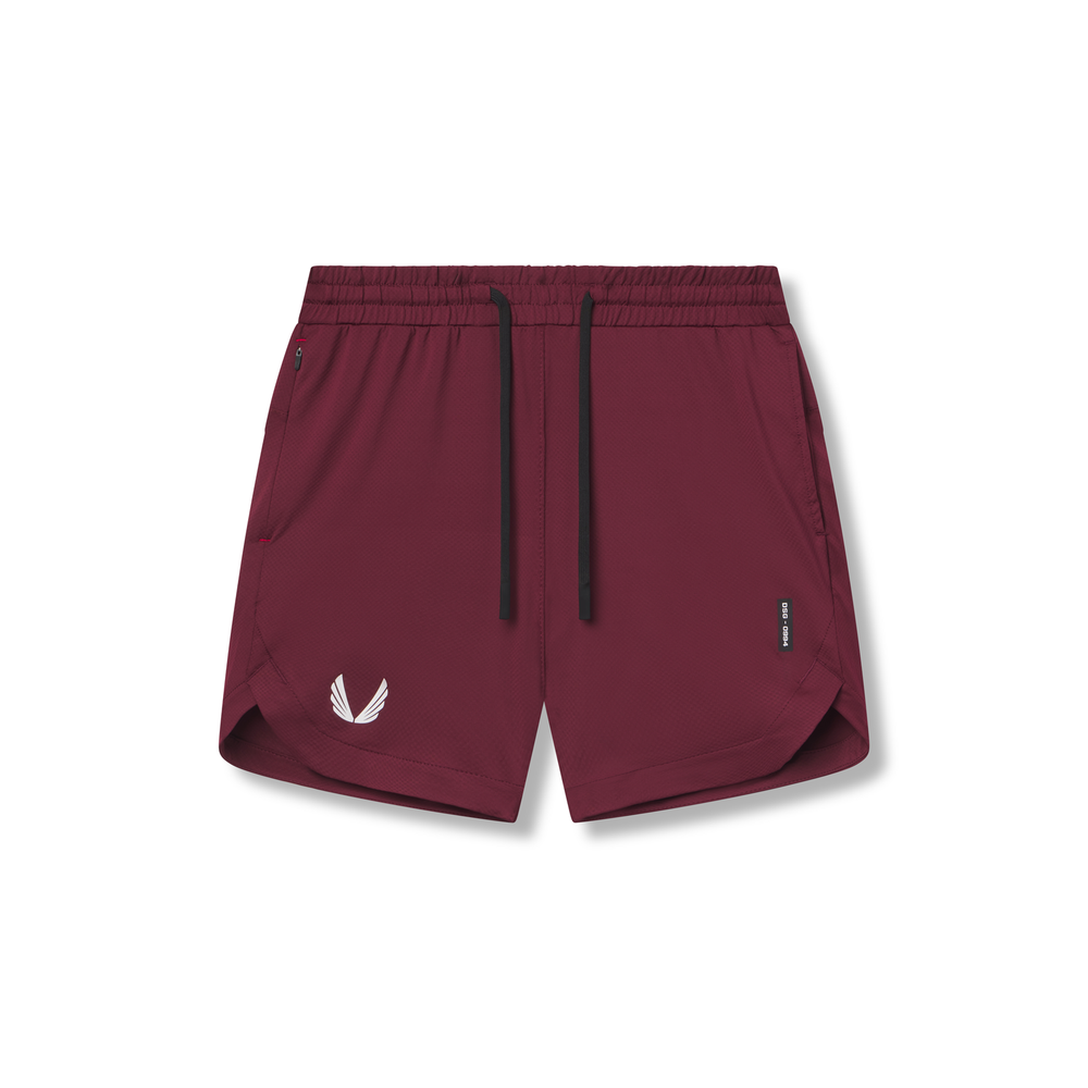 0994. AeroSilver® 7" Linerless Short - Crimson