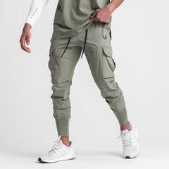 0437. Tetra-Lite® Cargo High Rib Jogger - Sage