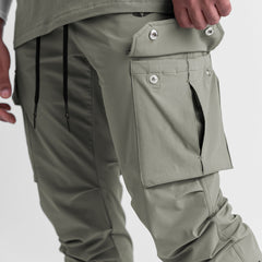 0437. Tetra-Lite® Cargo High Rib Jogger - Sage