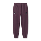 0655. Tech-Terry™ Oversized Sweats - Deep Purple "Patch"