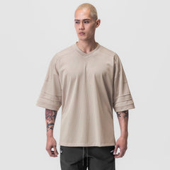 0772. SilverPlus™ Mesh Oversized Jersey - Beige